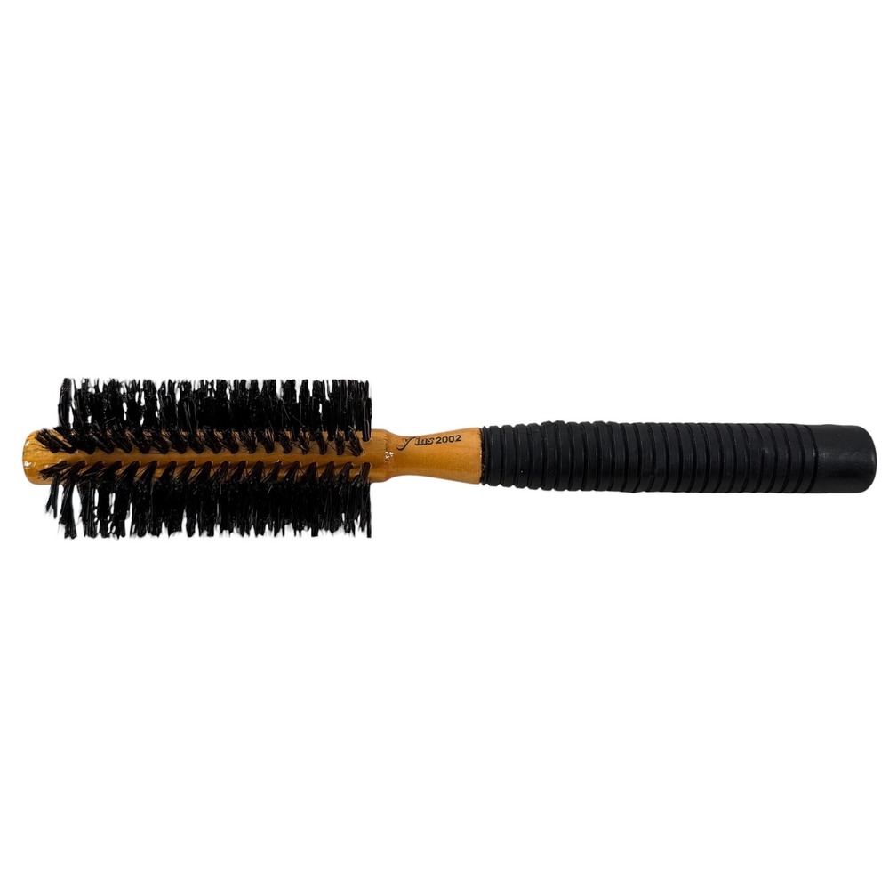 VTG Yins 2002 Natural Wild Boar‎ Hair Round Brush Professional Styling New Small